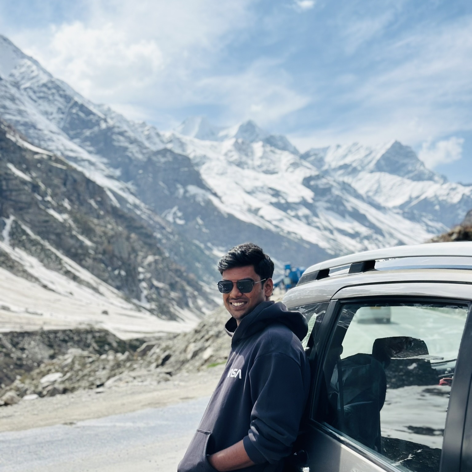 Ashwin in the field